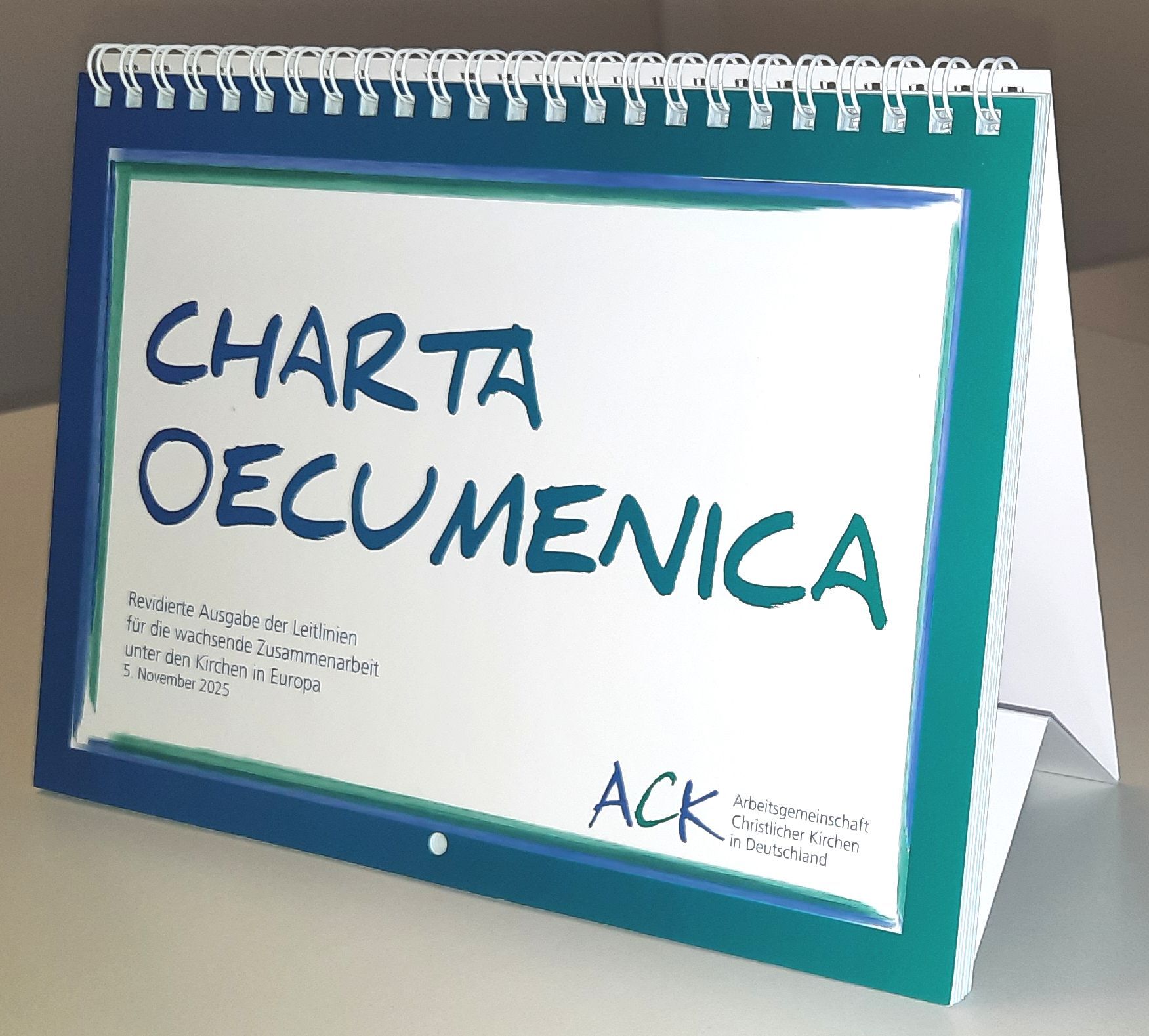 Charta Oecumenica 2025, Aufsteller